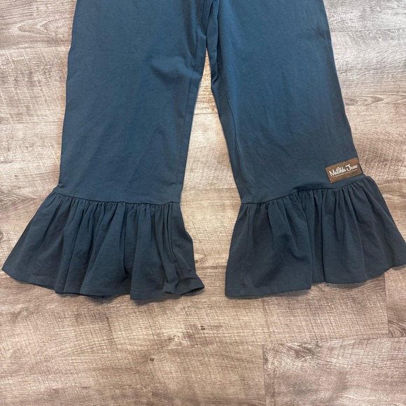 Matilida Jane Just Imagine Sofia Big Ruffle Navy Pants Womens Sz. M - Picture 5 of 9